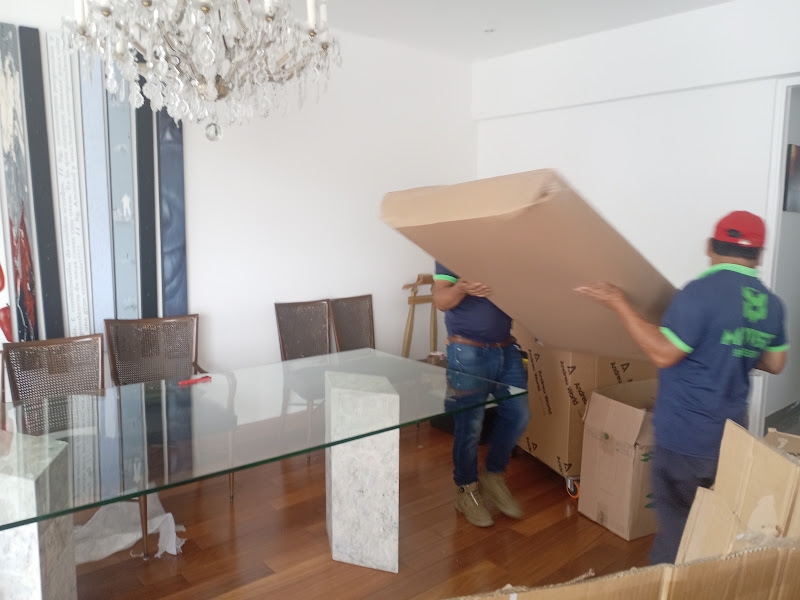 Embalaje profesional de muebles en propiedad de San Miguel